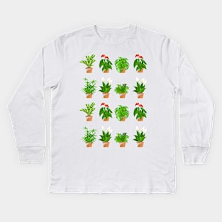 Vegetable design Kids Long Sleeve T-Shirt